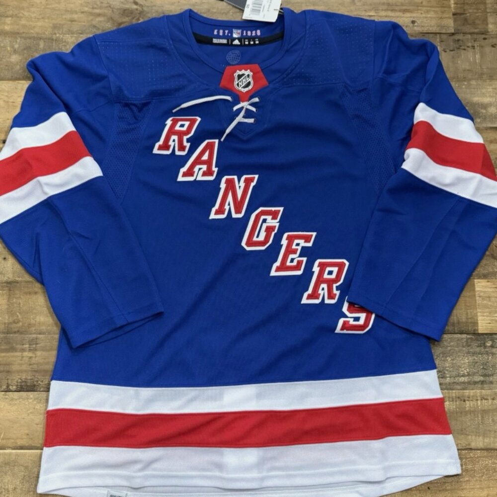NWT Adidas Primegreen New York Rangers Authentic Jersey Men's Size 50/M